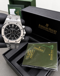 Royal Oak Chronograph — Black Dial / Full Steel