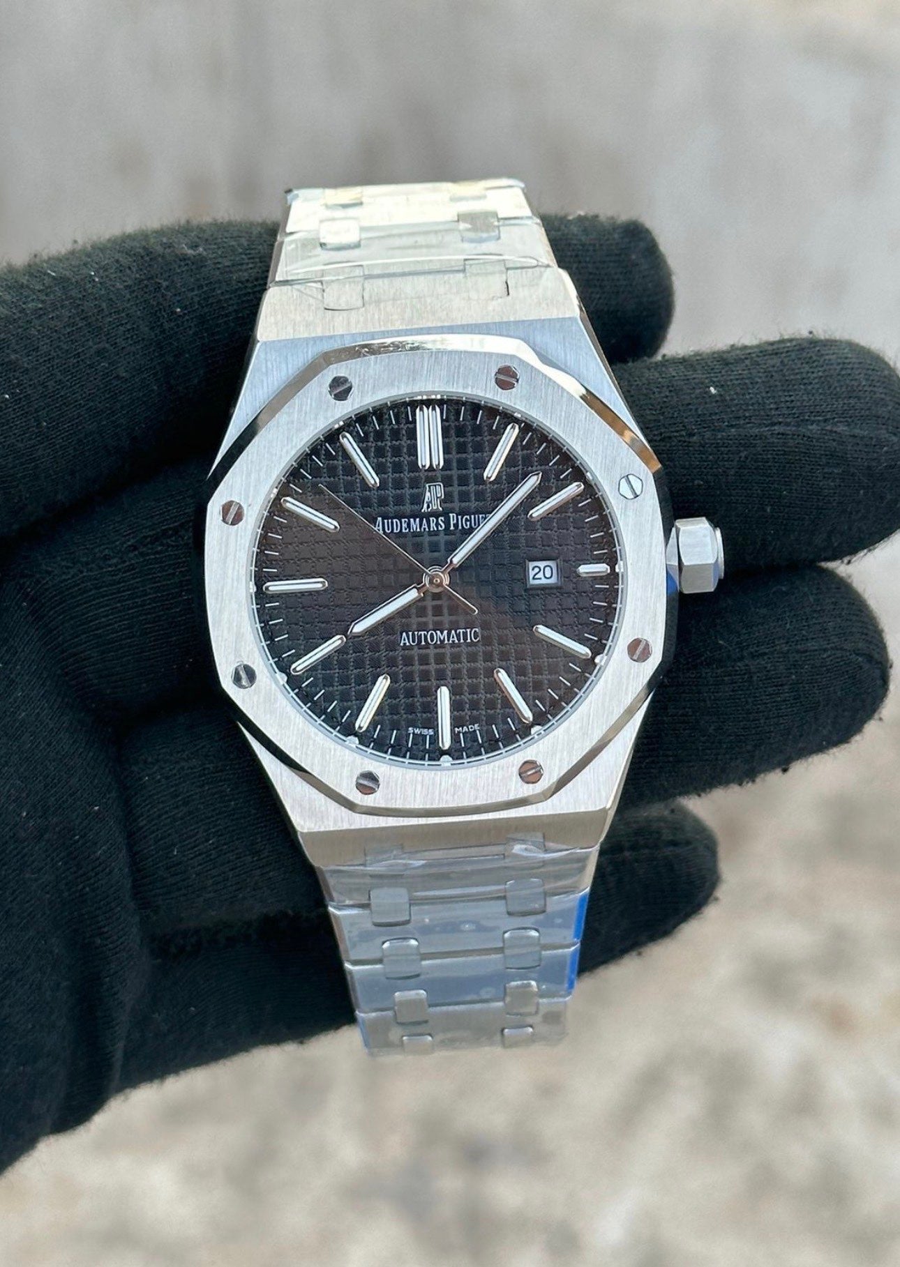 Royal Oak — Black Dial / Full Steel