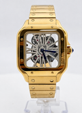 Skeleton Dial / Full Yellow Gold / Automatic Movement