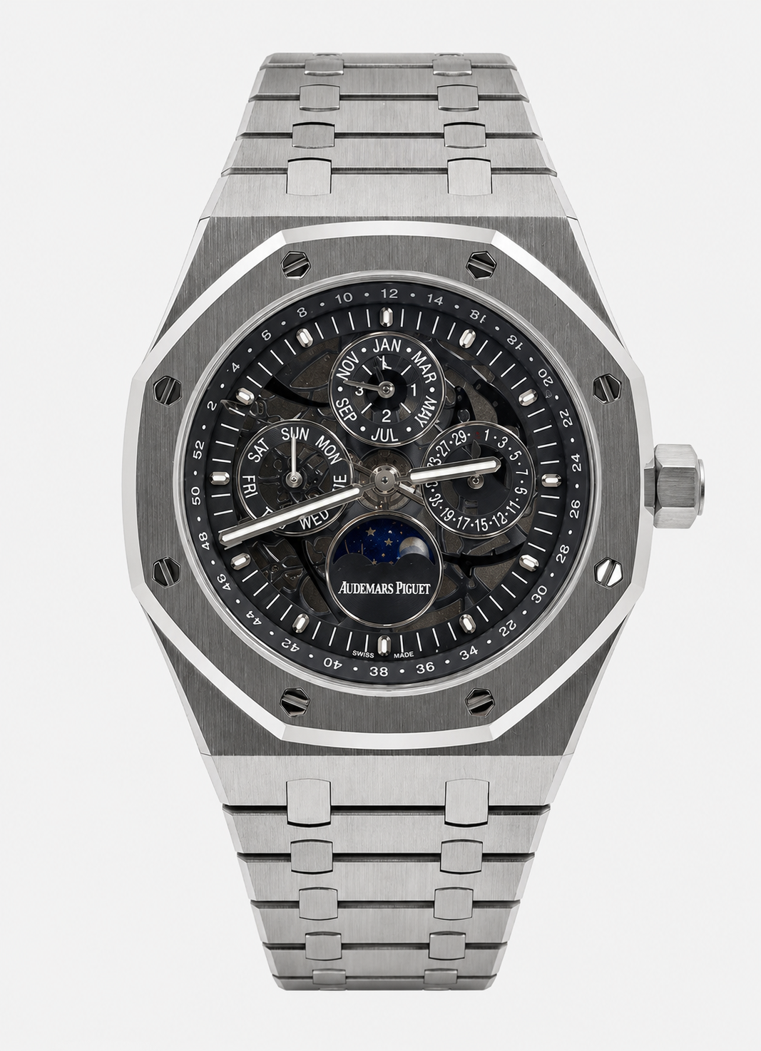 Royal Oak — Black Dial / Full Steel