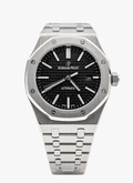 Royal Oak — Black Dial / Full Steel