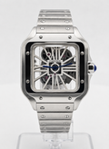 Santos — Skeleton Dial / Full Steel